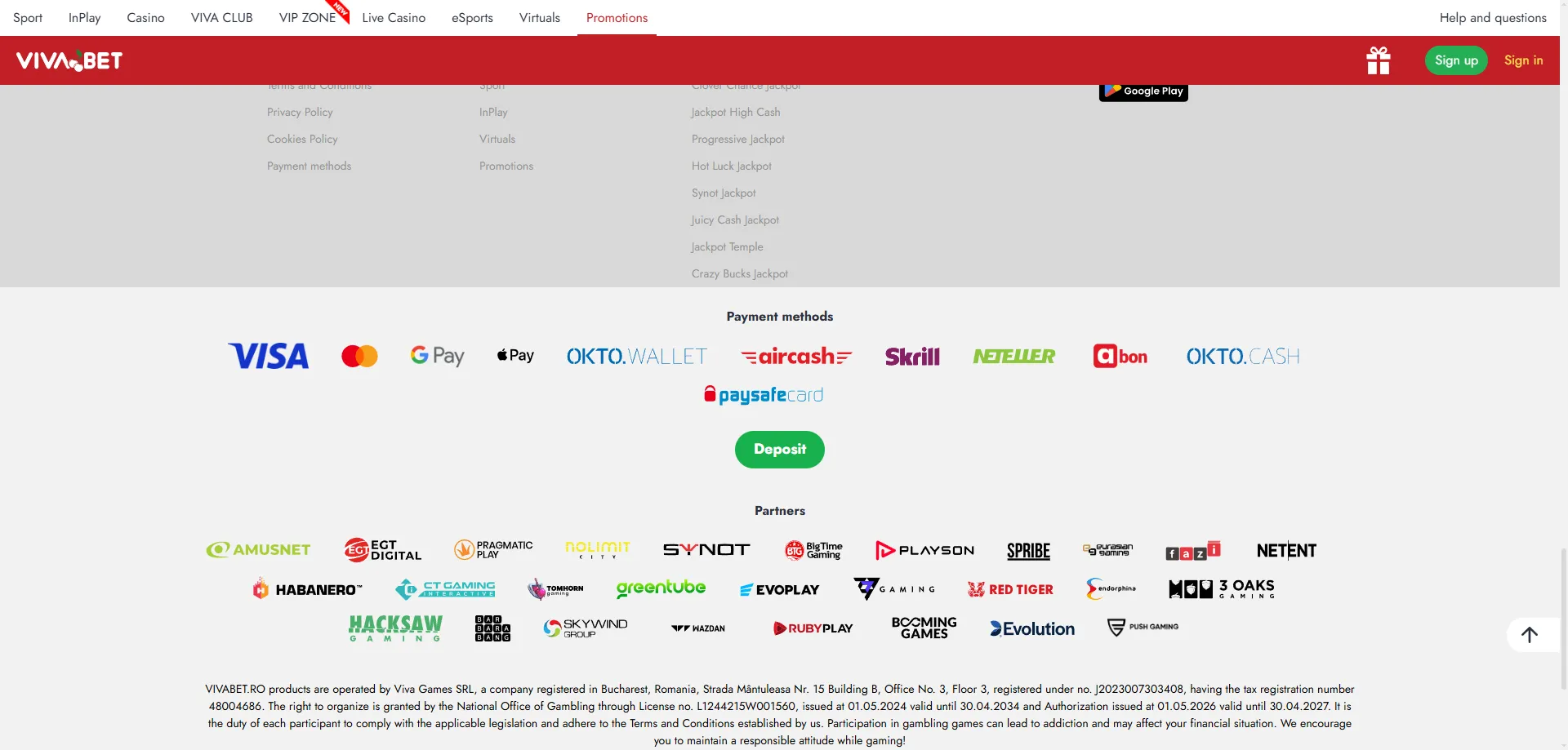 Métodos de pago en VIVABET Casino México — depósitos y retiros seguros